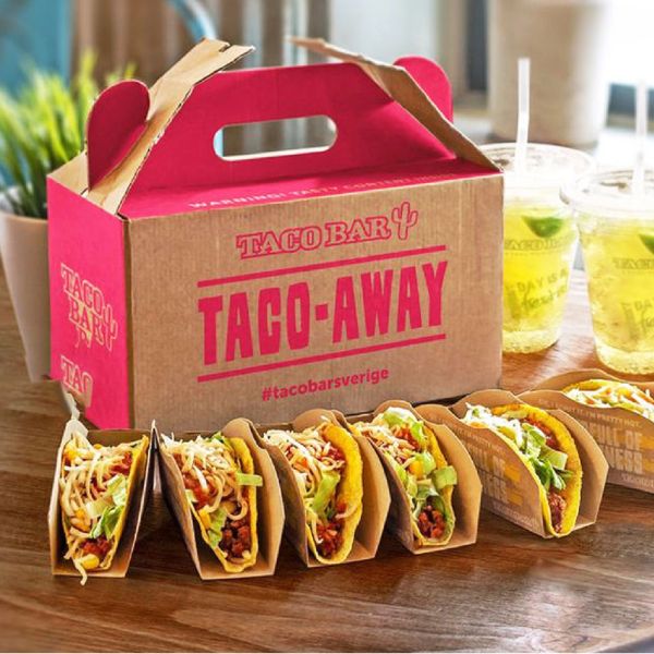 In hộp giấy đựng bánh tacos In hộp giấy đựng bánh tacos giá rẻ, mẫu đẹp