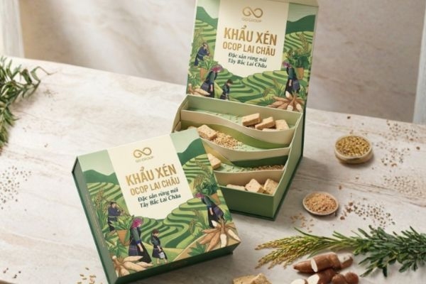 In Hoa Long nhận thiết kế và in hộp đựng bánh khẩu xén theo yêu cầu