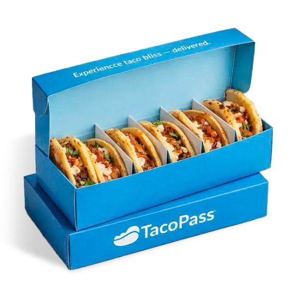 In hộp giấy đựng bánh tacos giá rẻ, mẫu đẹp