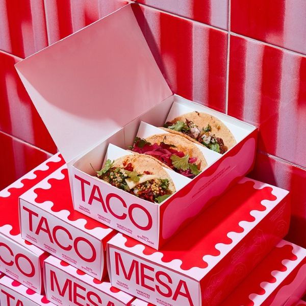 In hộp giấy đựng bánh tacos In hộp giấy đựng bánh tacos giá rẻ, mẫu đẹp