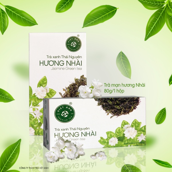 In Hoa Long nhận thiết kế và in hộp đựng trà hoa nhài đẹp