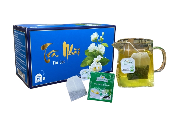 In Hoa Long nhận thiết kế và in hộp đựng trà hoa nhài giá rẻ