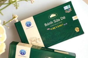 In hộp giấy bánh sữa đẹp, chất lượng cao