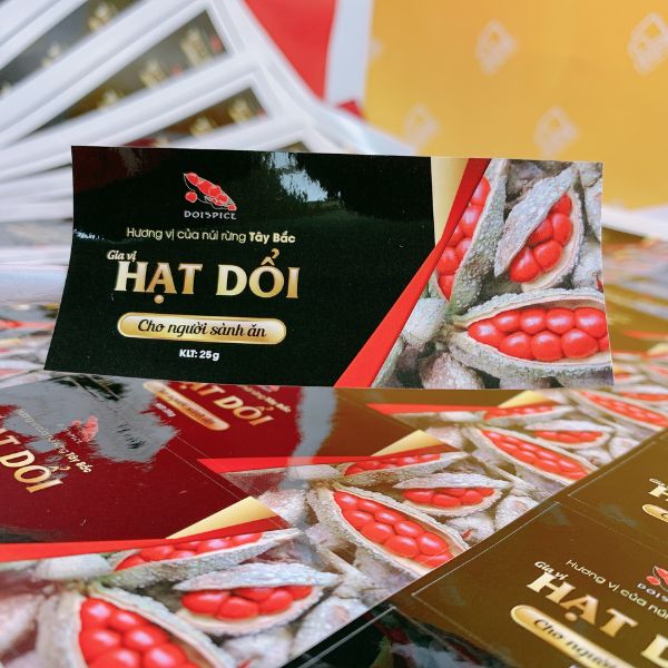 In tem hạt dổi rừng In tem hạt dổi rừng giá rẻ, mẫu đẹp