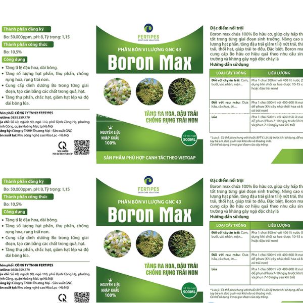 In tem nhãn phân bón đẹp, chất lượng cao