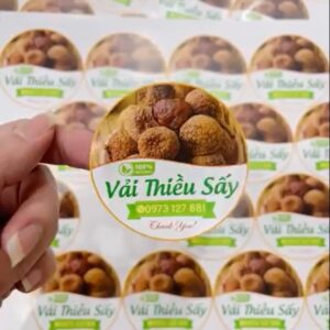 In tem vải sấy theo yêu cầu