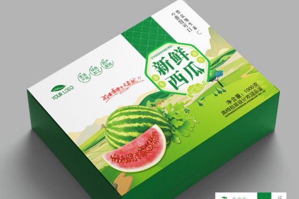 In thùng đựng dưa hấu đẹp, chất lượng cao