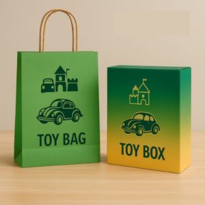 In túi giấy đựng đồ chơi đẹp, thiết kế theo yêu cầu