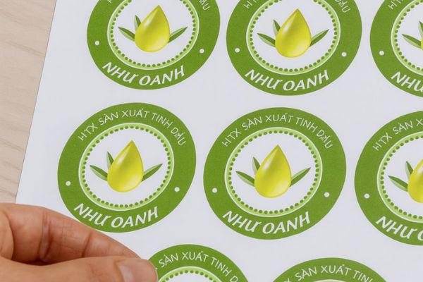 Mẫu logo tinh dầu đẹp, giá rẻ