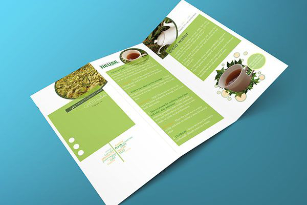 In Hoa Long nhận thiết kế và in ấn mẫu brochure trà chất lượng