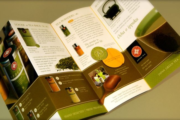 In Hoa Long nhận thiết kế và in ấn mẫu brochure trà đẹp