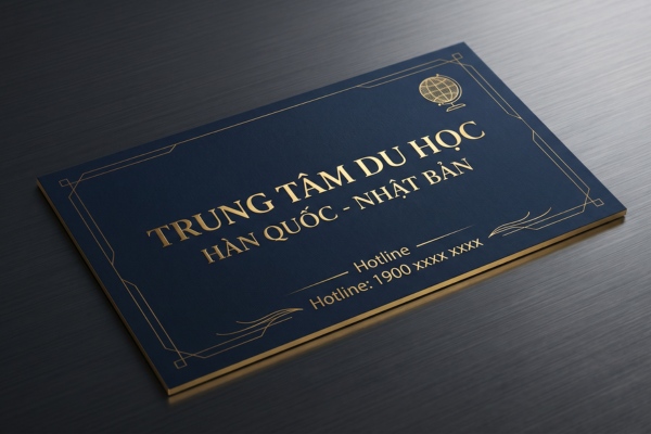 Mẫu card visit du học cao cấp