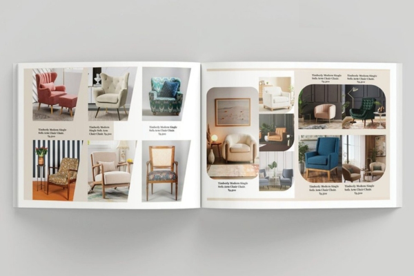Mẫu catalogue ghế đệm cao cấp
