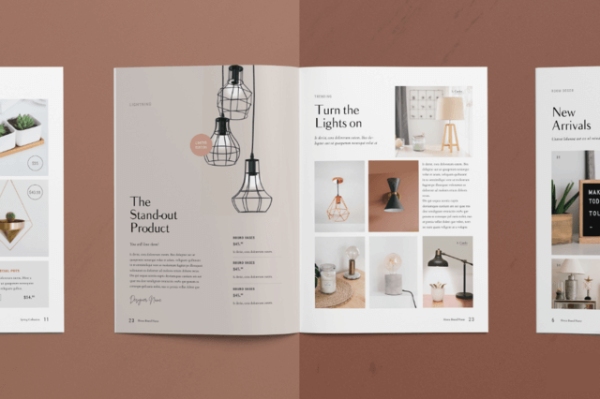 In Hoa Long nhận thiết kế và in ấn mẫu catalogue nội thất chuyên nghiệp
