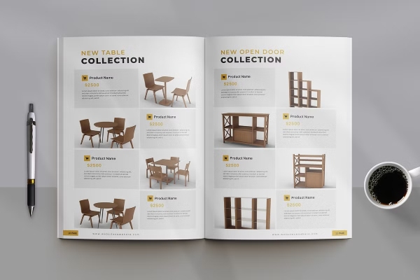 In Hoa Long nhận thiết kế và in ấn mẫu catalogue nội thất giá rẻ