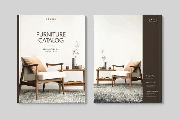 In Hoa Long nhận thiết kế và in ấn mẫu catalogue nội thất số lượng lớn