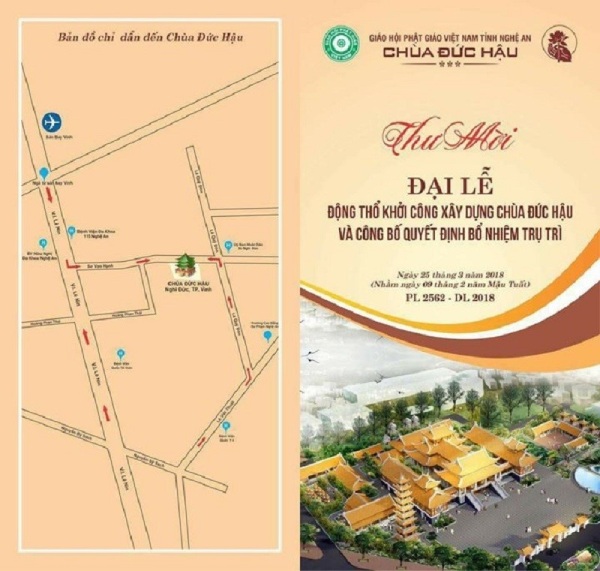 In Hoa Long nhận thiết kế và in ấn mẫu giấy mời dự lễ khởi công đẹp