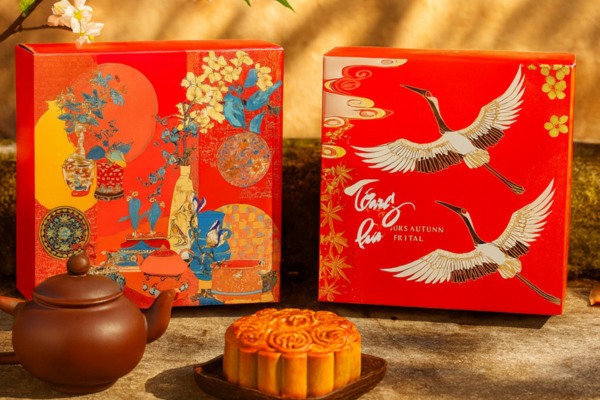 Mẫu hộp bánh trung thu nắp gài đẹp mắt