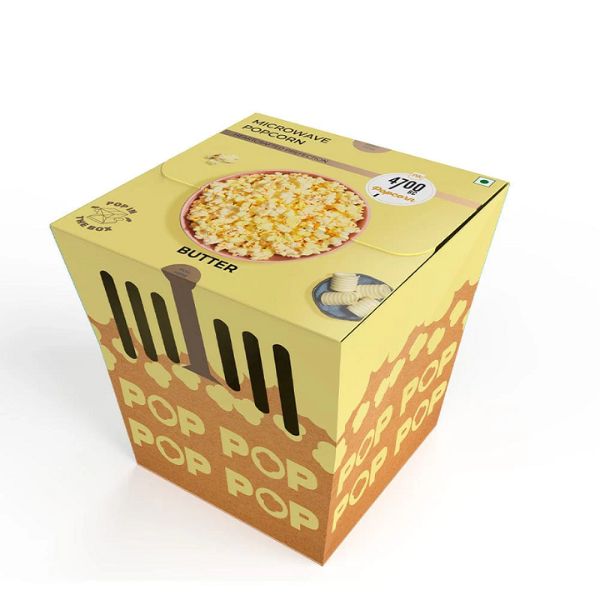 In hộp đựng bắp rang bơ đẹp, chất lượng cao