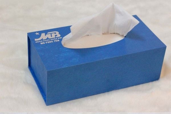 Mẫu hộp giấy đựng khăn giấy đẹp, chất lượng cao