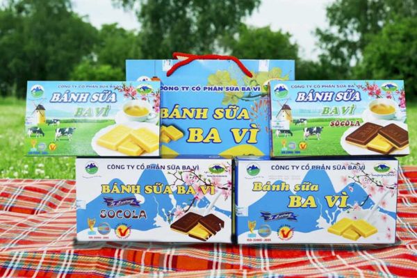 In hộp giấy bánh sữa đẹp, chất lượng cao