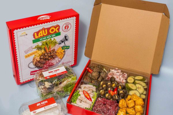Mẫu hộp giấy đựng lẩu đẹp, giá rẻ, chất lượng cao