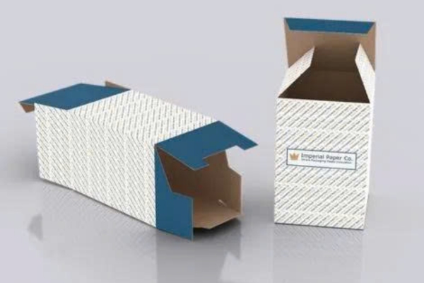 Mẫu hộp giấy xếp đáy đựng thuốc