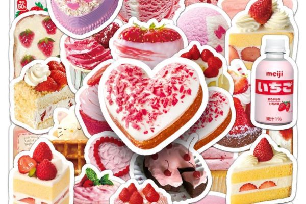 Mẫu sticker bánh ngọt đẹp, chất lượng cao