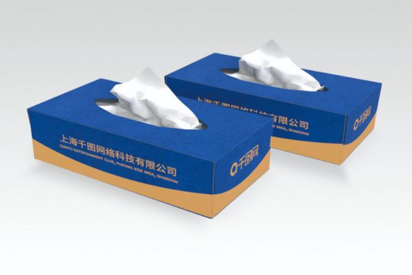 Mẫu hộp giấy đựng khăn giấy đẹp, chất lượng cao