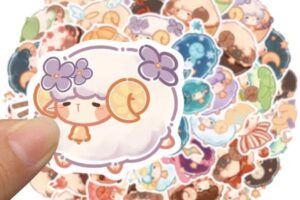 Mẫu sticker cừu đẹp, giá rẻ, chất lượng