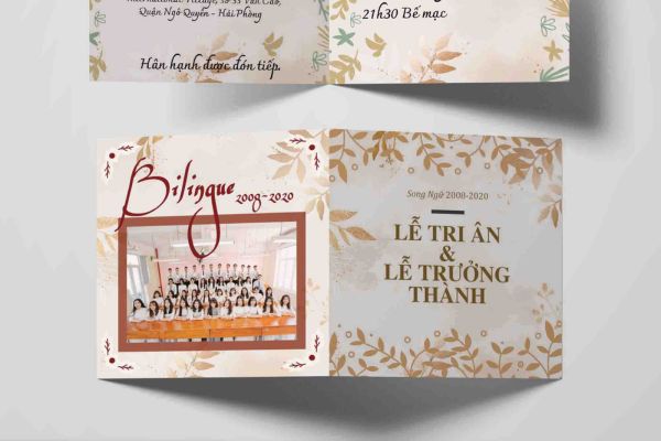 Mẫu thiệp tri ân đẹp, giá rẻ, chất lượng