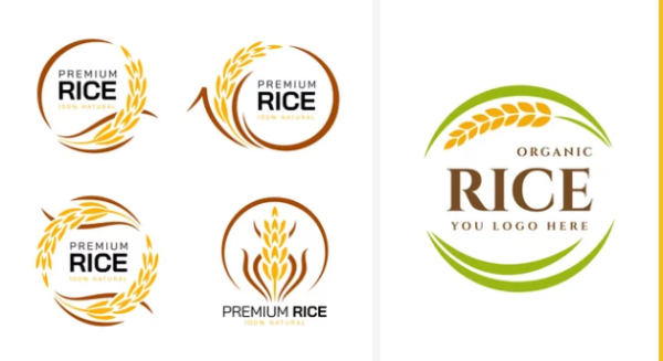 In Hoa Long nhận thiết kế và in ấn mẫu logo ngũ cốc gạo