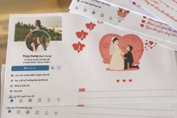 Mẫu phong bì facebook đẹp, chất lượng cao