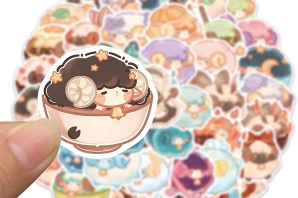 Mẫu sticker cừu đẹp, giá rẻ, chất lượng
