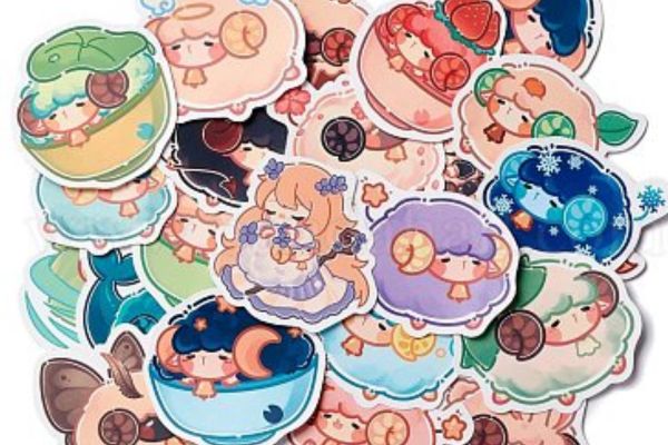 Mẫu sticker cừu đẹp, giá rẻ, chất lượng