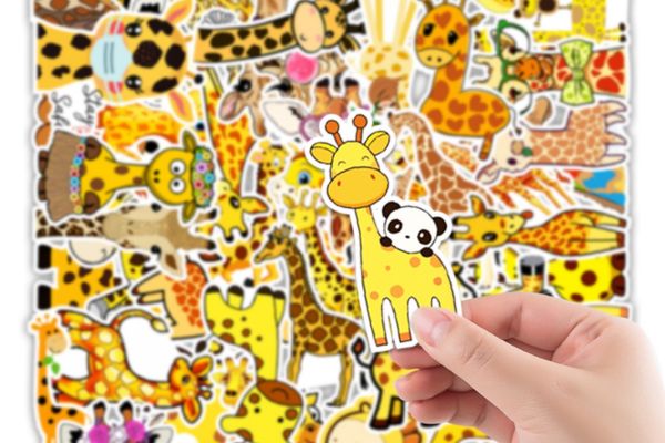 Bộ sticker hươu cao cổ đẹp, chất lượng cao