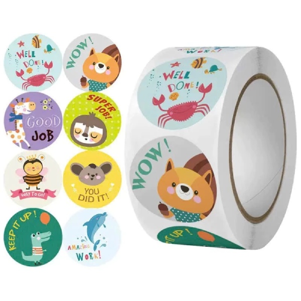 In Hoa Long nhận thiết kế và in ấn mẫu sticker khen thưởng giá rẻ