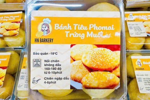 Mẫu tem dán bánh tiêu nổi bật