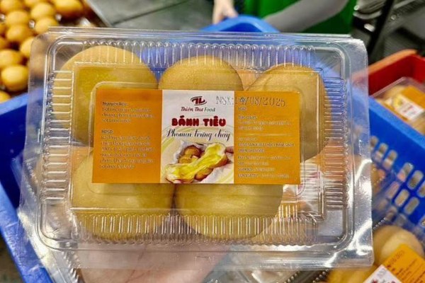 Mẫu tem dán bánh tiêu thu hút