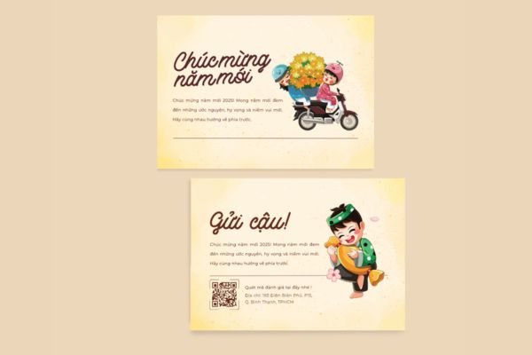 Mẫu thiệp tri ân đẹp, giá rẻ, chất lượng