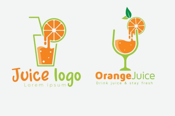 Mẫu thiết kế logo nước ép đẹp mắt