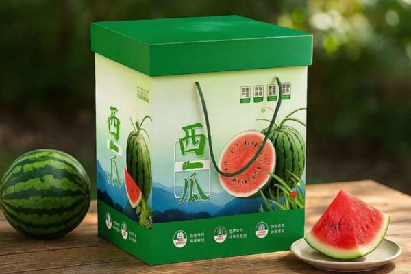 In thùng đựng dưa hấu đẹp, chất lượng cao