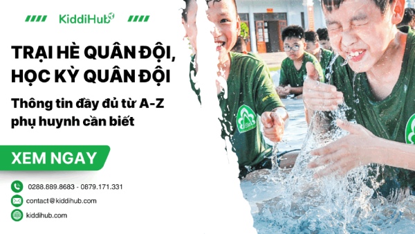 In Hoa Long nhận thiết kế và in ấn mẫu tờ rơi trại hè kiddihub