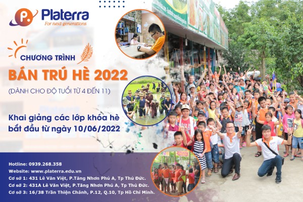 In Hoa Long nhận thiết kế và in ấn mẫu tờ rơi trại hè platerra