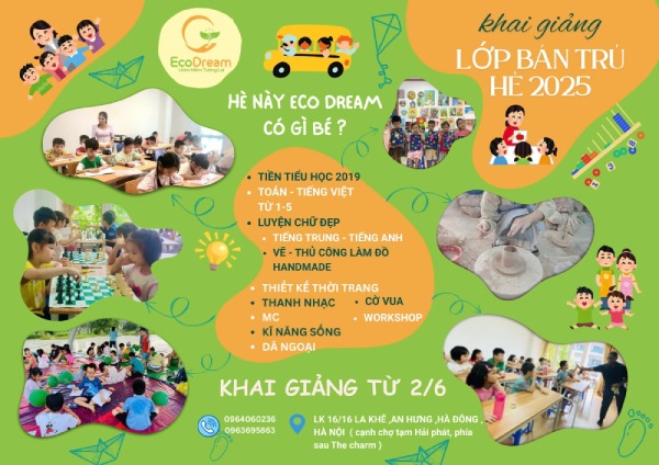 In Hoa Long nhận thiết kế và in ấn mẫu tờ rơi trại hè theo yêu cầu