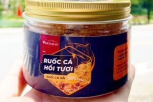 Những mẫu in tem nhãn ruốc cá hồi đẹp mắt