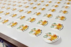 những mẫu tem nhãn dán dán hủ panna cotta đẹp mắt