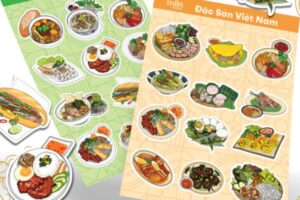 Sticker Việt Nam food đẹp, giá rẻ, chất lượng