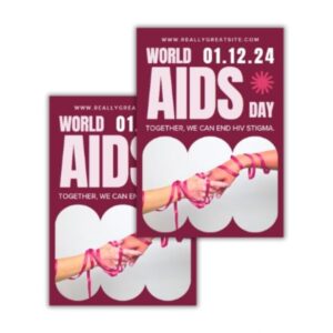 Tờ rơi phòng chống hiv giá rẻ, mẫu đẹp