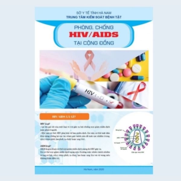 Tờ rơi phòng chống hiv giá rẻ, mẫu đẹp